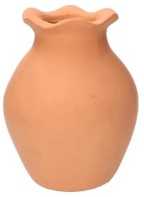 Droogbloemen vaasje, terracotta, 16 cm