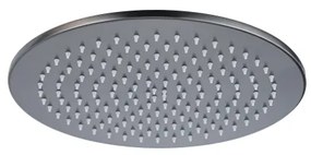 Fortifura Calvi Hoofddouche 30cm rond 6mm Geborsteld Gunmetal PVD SW1139123