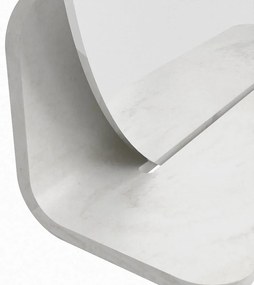 Mondiaz Spot spiegel rond Ø40cm met planchet ostra