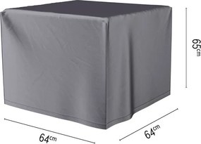 Platinum Aerocover vuurtafelhoes - Ademende hoes voor vuurtafels 64 x 64 x H65cm