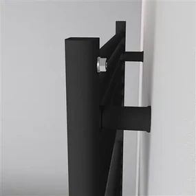 Eastbrook Biava multirail handdoekradiator 75x170cm 1302W zwart mat