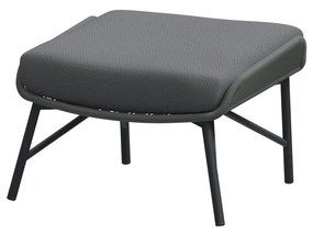 4 Seasons Outdoor Carthago balkonset platinum 2-delig * SALE *  LoungestoelVoetenbank    antraciet weerbestendig