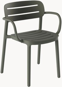 Tuin-eetkamerstoelen Croisette met armleuningen, 2-delig