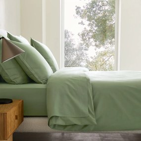 Dekbedovertrek in gewassen perkal katoen, Sabbal