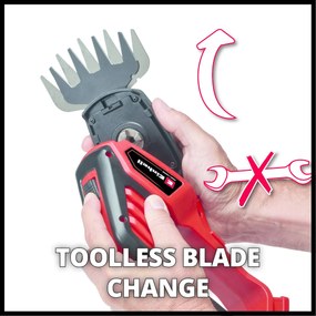 Einhell GE-CG 18/100 Li SOLO Accu Gras- en Heggenschaar