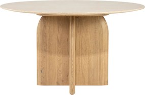 Ronde Eettafel Travertin - 130 X 130cm.