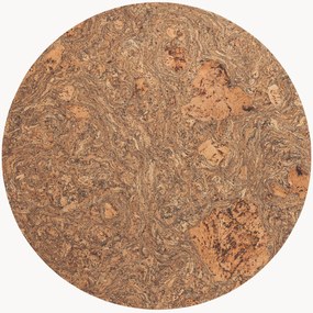 Ronde kurken placemats Iceberg, 4-delig