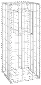 vidaXL Schanskorf paal 40x40x100 cm ijzer