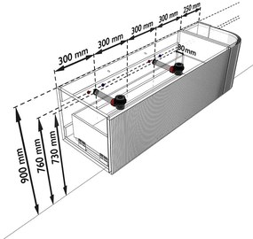 Mondiaz Kurve-dlux 145cm badmeubel ronding rechts oak met 1 lade en deur en wastafel leaf dubbel/links 2 kraangaten ostra
