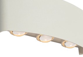Buiten wandlamp wit incl. LED 6-lichts IP54 - Silly Modern IP54 Buitenverlichting