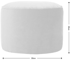 Milano Velvet Bean Bag Pouffe
