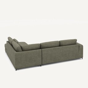 Omvormbare hoekbank rechts, katoen en linnen, Marsile