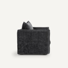 Fauteuil in geribd fluweel, Néo Chiquito