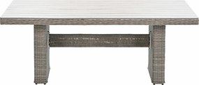 Garden Impressions Tennessee lounge dining tafel 180x100 cm vintage willow - light teak vironwood