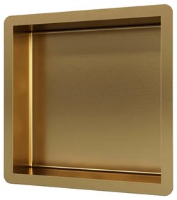 Brauer Gold Edition Inbouwnis - 30x30cm - PVD - geborsteld goud 5-GG-145