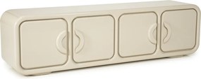 Retro TV-meubel Beige - 176x39x50cm.
