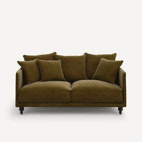 3-zits compacte fluwelen zetel, Lazare