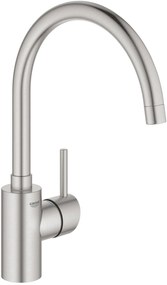Grohe Concetto keukenmengkraan hoge uitloop Supersteel