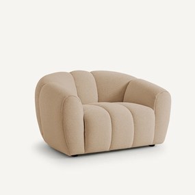 Fauteuil in chenille stof, Tylan