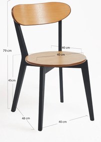 Set 4 Tabe Stoelen
