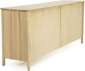 Modern Dressoir Eikenhout Naturel - 183x47x80cm.
