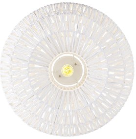 Smart retro plafondlamp wit incl. Wifi A60 - Lina