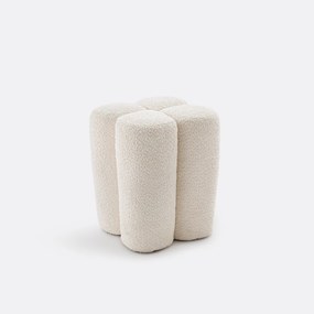 Vintage polyester poef, Mariane