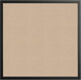 Schutting Sereno Textileen Sahara Weave - Zwart aluminium kader (180 x 180 cm)