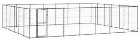 vidaXL Hondenkennel 50,82 m² staal