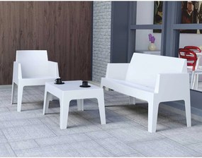 Garden Impressions Box tuinbank L138 cm the original - wit