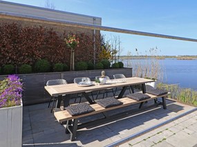 Picknickset Bellagio  | 10 personen | Tuinset teakhout | 3-delig | Kees Smit Tuinmeubelen