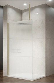 Saniclear Redro glas plafond bevestiging geborsteld messing - mat goud