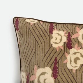 Rechthoekige kussenhoes, van katoenfluweel, DESTELLO