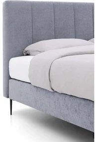 Goossens Boxspring Ease Solid Incl. Matras, Vlak 180 x 210 cm (=2x 90 x 210 cm) met hoofdbord + 2x matras shapes 1
