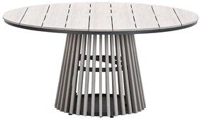 Garden Impressions Annie tuintafel Ø148xH72 - light teak vironwood