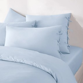 Effen kussensloop te strikken in katoen , Scenario