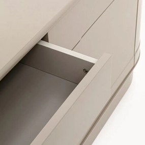 Beige Retro Dressoir - 160x42x75cm.