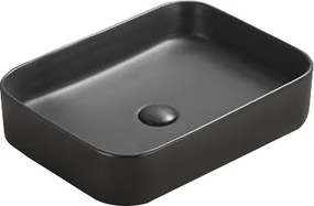 Mexen Vena opbouw wastafel 50 x 37 cm, zwart mat - 22195085