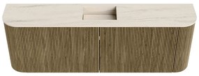 Mondiaz Joya DLux 125cm toiletmeubel ronding links/rechts dusk met wastafel faye midden zonder kraangat meli