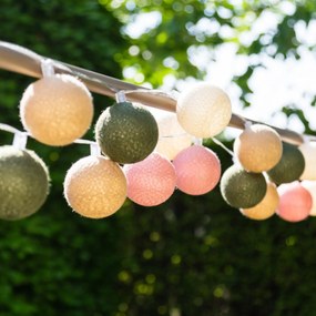 Cotton Ball Lights Outdoor lichtslinger - Starter Kit - Jardin