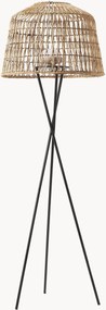 Mobiele dimbare tripod LED vloerlamp Amalfi met afstandsbediening