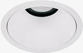 Downlight Led Inbouwspot Met Ronde Rand Ø8 Cm Voor Buitengebruik In Aluminium Orelva Wit & 23º & Neutraal Wit 3500k & 11 W - Sklum
