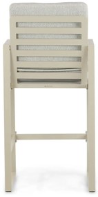 Barstoel Aluminium Taupe-naturel-bruin Lifestyle Garden Furniture Nuno