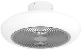 EGLO Sayulita 35093 | Plafondventilator 44,5CM Wit/Grijs | Inclusief 30W LED Lamp