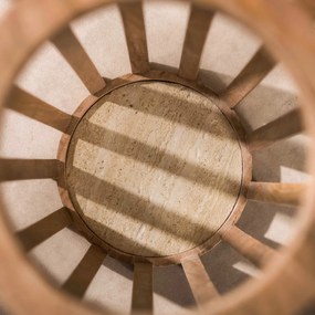 Houten Paraplubak Met Open Lattendesign