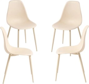 Set 4 Mykle Totaal Stoelen