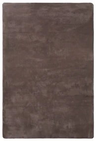 vidaXL Vloerkleed teddy 200x140 cm taupe