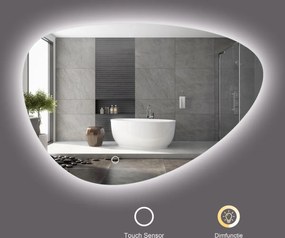 Badkamerspiegel SARA - Organische Vorm 60x41 | LED | Condensvrij