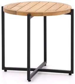 Loungetafel Apple Bee | Rond | Tuintafel Teakhout | Ø54cm | Kees Smit Tuinmeubelen