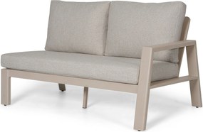 Hoek loungeset 6 personen Aluminium Zand/Beige  Lifestyle Garden Furniture Melone